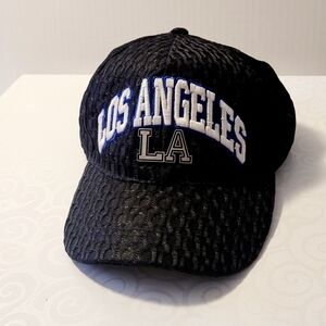 Los Angeles LA black ball cap